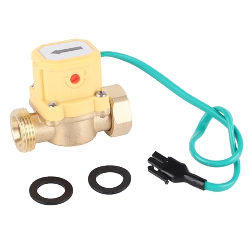 220V Automatic Switch HT-200 G3/4-G3/4 Thread Water Pump Adjustable Control Switch Stable Performance Easy to Install for Water Heater Solar Water Heater Automatic Water Cycle