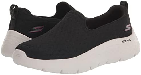 Skechers Women's GO Walk Flex-Ocean Wind Sneaker, Black, 5.5 Wide | Image 6