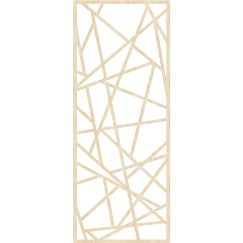 Image of Conway Decorative Pierced Fretwork Wood Wall Panels, 11 3 /8 inchW x 29 3 /8 inchH x 1 /4 inchT, Birch