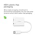 Belkin Rockstar™ 3.5mm Audio with USB-C Charge Adaptor Included, USB-C Audio Adaptor Compatible with iPad Pro, Galaxy, Note, Google Pixel, LG G6, Sony Xperia, OnePlus and More - White