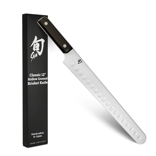 Shun Classic 12' Hollow Ground Brisket Knife w/Saya