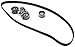 ACDelco Professional TCK285A Timing Belt Kit with Tensioner and 2 Idler Pulleys