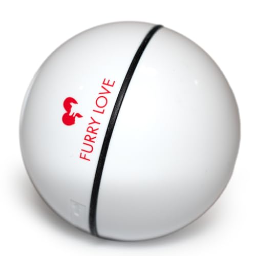 FURRY LOVE Wicked Ball Interactive Dog Toy | Self-Moving Motion Activated Ball | Active Rolling Ball for Dogs | USB Rechargeable | for Medium/Large Dogs - 35