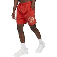 Nautica Men’s Naia Swim Shorts, Red, Large
