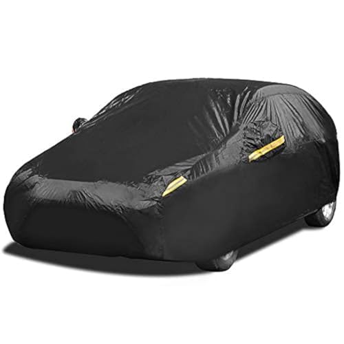 Image of UV Protection Car Cover Windproof Dustproof Scratch Resistant Outdoor Universal Full Car Covers for Hatchback