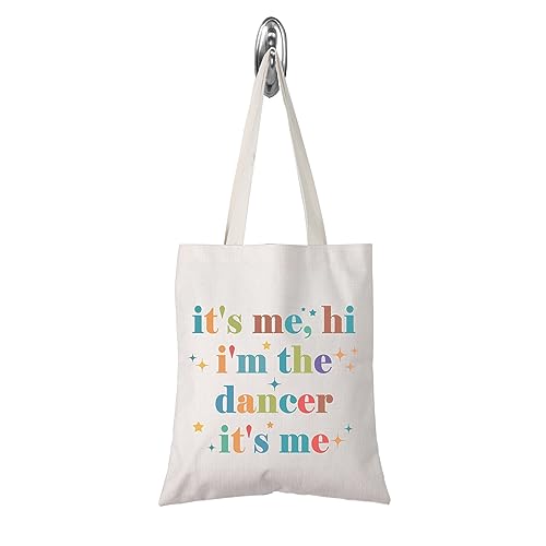 Dancer Gift It's Me, Hi I'm The Dancer It's Me Bag Gift For Women Dance Coach Dance Teacher Gift (dancer tote)