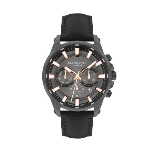 Image of Lee Cooper Analog Black Dial Men's Watch-LC07525.651