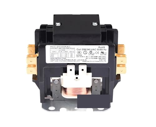 Contacteur de compresseur pour climatiseur usa avec bobine CA haute sensibilité