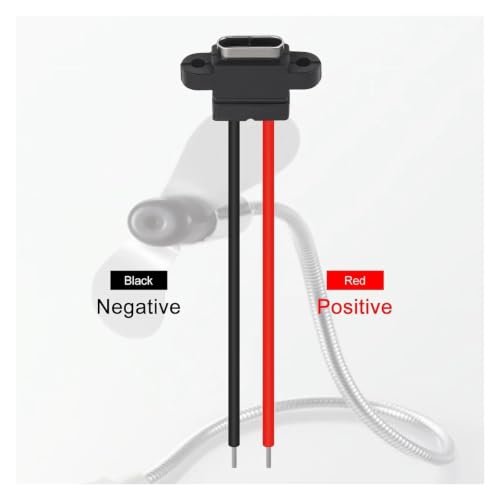 Evita roturas con el conector USB C de 2 pines SMD hembra atornillable 5