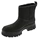 UGG Women's Ashton Zip Fashion Boot, Black Leather, 12