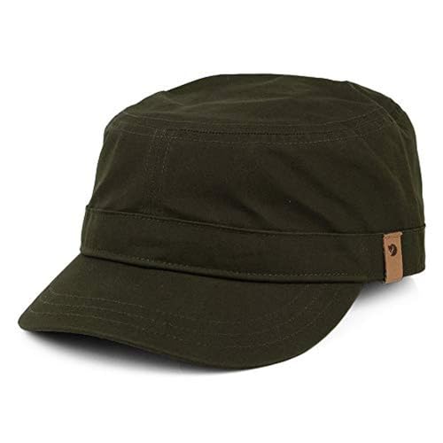 FJÄLLRÄVEN Singi Trekking Cap Hat, Unisex Adulto, Verde (Dark Olive), L