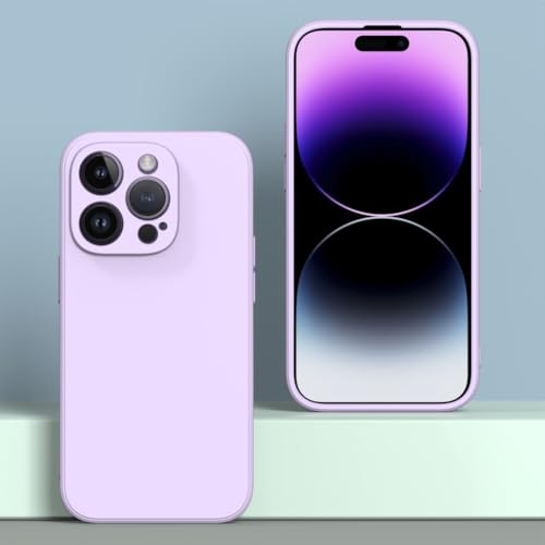Image of for iPhone 14 Pro Max Case Purple, Scratch Resistant with Soft Touch, Slim Thin Phone Cover for iPhone 14 Pro Max 6.7 inch