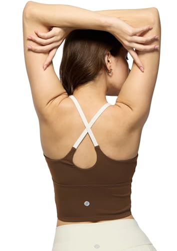 Image of CAVA Cross Back Sports Bra for Women | High Support, Soft Fabric, Wide Underbust Band, Minimal Seams | Activewear for Gym