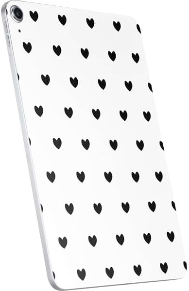 Skinit Decal Tablet Skin Compatible with iPad 11th Gen (2025) - White and Black Hearts Design