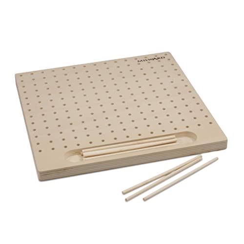 Bac en bois 30x30x12cm : organisateur de tiroir et bac de rangement naturel