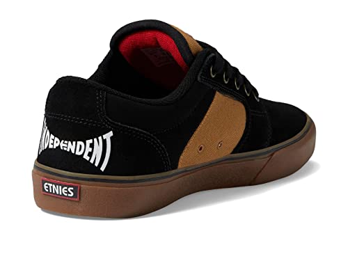 Image of Etnies Barge LS - Classic Skate Look, Slim Vulcanized Silhoutte, Hefty Armored Collar, Reinforced Vulc