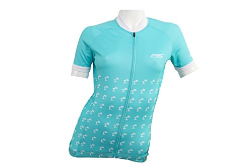 Maillot manches courtes femme MSC Bikes Mclaudiagn pour cyclisme