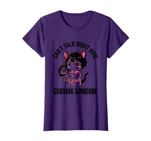 Pastel Goth Cursing Anime T-Shirt