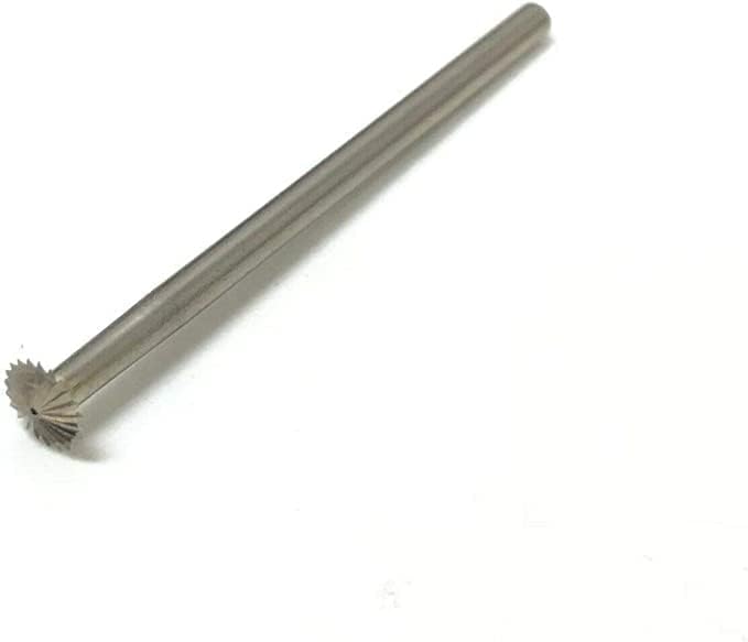 Knife Edge Cut Lentil Burs Channel Setting Burr 3/32" Shank for Jewelry, Art, Hobby and Craft 5.0mm 1PC Made in Switzerland