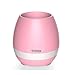 Produktbild Bangxiu Musik Blumentopf, Wireless Bluetooth Lautsprecher, LED-Licht Smart Touch Musik Blumentopf, Spielen Klavier Musik auf Eine Echte Anlage mit Bunten LED-Leuchten für Home Office Dekoration