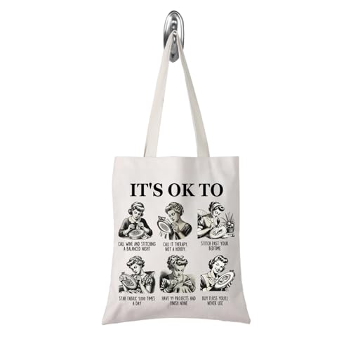 Bolso Tote para Mujer TSOTMO de Lona con Diseño miniatura 1