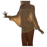 [Détails volantés charmants] Les volants soigneusement conçus galbent la silhouette et offrent également un léger effet dissimulateur, soulignant les courbes et apportant un charme visuel à cette robe décontractée ample à manches longues et épaules dénudées.