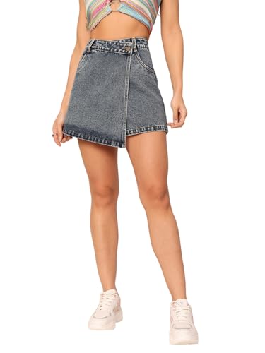 Image of Dolce Crudo Women's High Rise Denim Shorts - Relaxed Fit