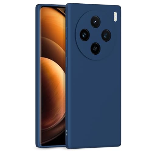 Pikkme Vivo X100 5G Back Cover Camera Protection Shockproof Soft Matte Silicone Back Case for Vivo X100 5G (Blue) (B0D47CQWPF) Amazon Price History, Amazon Price Tracker