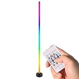 Lámpara De Pie LED - Iluminación Ambiental RGB Con Control Remoto/aplicación, Decoración De Habitación Con Luz De Pie En Esquina | Lámparas Modernas Para Sala