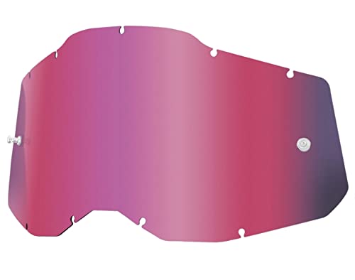 AC2/ST2 Youth Replacement Lens Pink Mirror/Smoke Base - Mirror Pink Lens