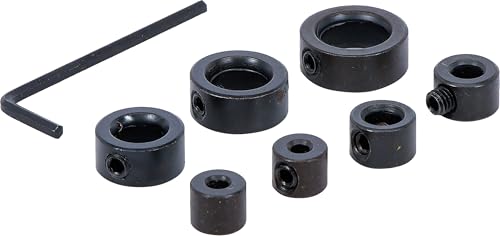 BGS Diy 50407 | Juego de limitadores de profundidad de taladrado | 8 piezas