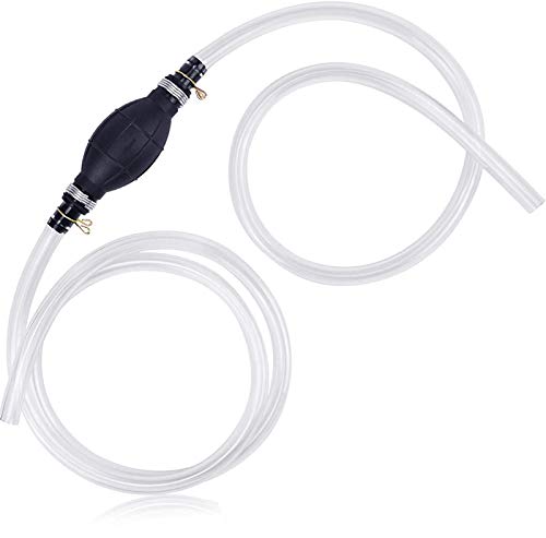 Auto Kraftstofftank Sauger, High Flow Siphon Handpumpe Tragbare manuelle Auto Kraftstofftransferpumpe für Gas Benzin Benzin Diesel Öl Flüssigwasser