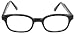 Pacific Coast Original KD's Biker Sunglasses (Black Frame/Clear Lens)
