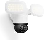 REOLINK 4K Dual-Lens Floodlight Outdoor Security Camera, 3000 Lumens, 360° PTZ 6X Hybrid Zoom, Auto-Tracking, Local AI Video Search&Storage, Dual-Band Wi-Fi 6, AC Hardwired, TrackFlex Floodlight WiFi