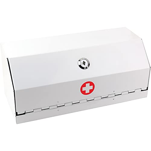 Helix - Lockable Drug Cabinet - Heavy Duty Steel Safe for Prescription Drugs