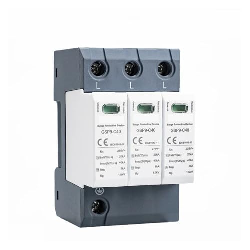 Parasurtenseur 3P AC400V 40KA pour tableau électrique maison GSP9