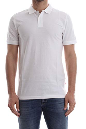 JACK & JONES Jjebasic Polo Ss Noos, Hombre, Blanco (White Detail: Slim Fit), Large