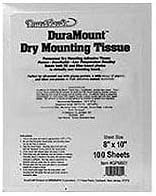 Duramount Dry Mount Tissue 8x10 100 sheet