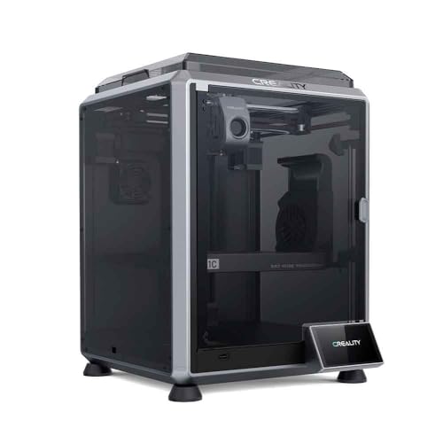 Creality K1C Impressora 3D 600 mm/s Câmera Al de alta velocidade Extrusora de acionamento direto de