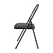 ZXTINGSHOP Yoga Auxiliary Foldable Chair with Lumbar Back Support Balance Handstand Training Tool Yoga Equipment Metal Folding Chair, Black