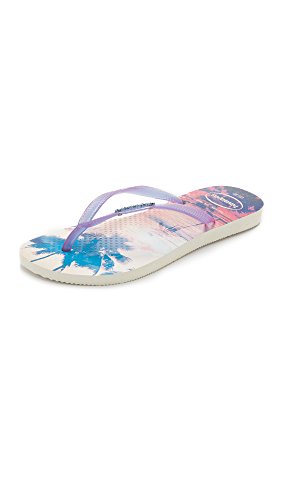 Havaianas(ハワイアナス) レディース トップ ビーチサンダル US サイズ: 9-10 カラー: パープル