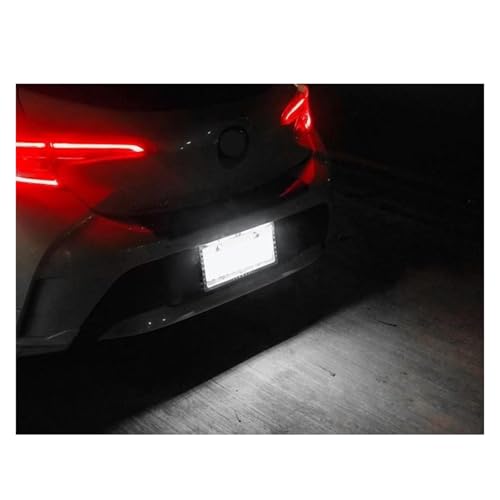 2X Lámpara de matrícula Toyota Aygo AB40 luces traseras repuesto 12V 4