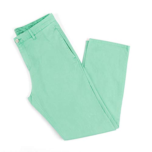 Southern Marsh The Seawash Grayton Twill Pant, Mint, W32L30 #TOP1