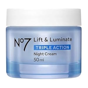 No7 Lift & Luminate Triple Action Night Cream ENHANCED FORMULA – 50ml