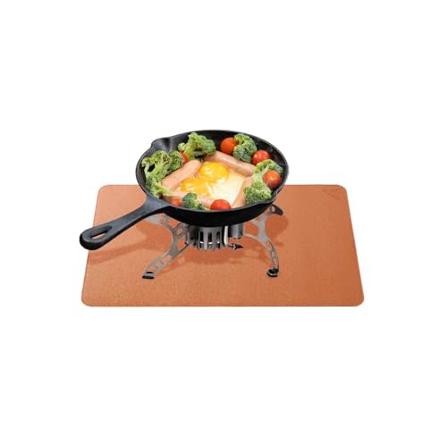 Salvamanteles de piel para mesa de comedor, resistente al calor, cocina para interiores y exteriores | Manteles individuales resistentes al calor para cena, apartamento, oficina, cena, fiesta, bar