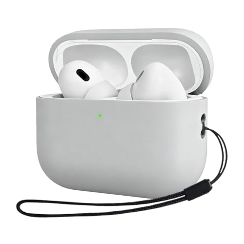 For AirPods Pro3 2025 �P�[�X �����h�~�p�̃��r�i�t�� �y�� �L�Y�h�~ �h�o �����[�d�\ �����ɂ��� �_�炩�ȃV���J�Q���̃X�|�[�c �X�����\�t�g �P�[�X �J�o�[ AirPods Pro 3 2025 �p �ی�J�o�[�i�͂�����j