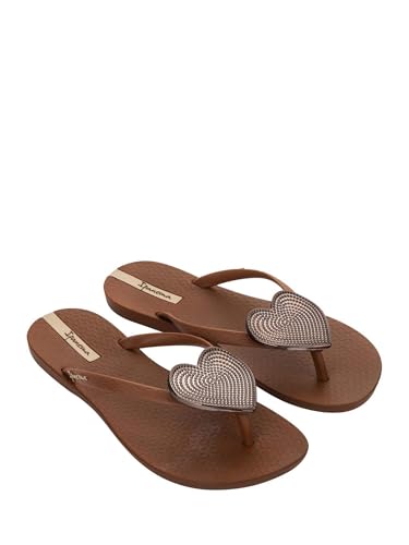 Ipanema Maxi Fashion II les Tongs Marron Idéales pour la Plage et les Balades