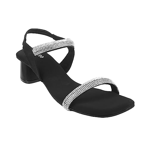 Image of Metro Women Synthetic Leather Fashion Block Heel Sandal