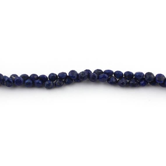 Perles lapis lazuli en briolettes 6mm pour s'initier à la création de bijoux d'été
