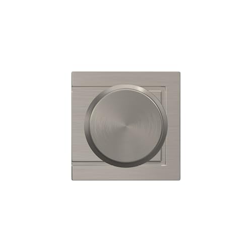 Image of SCHLAGE Knob with Upland Trim Non-Turning Lock, Satin Nickel (F170 BWE 619 ULD)